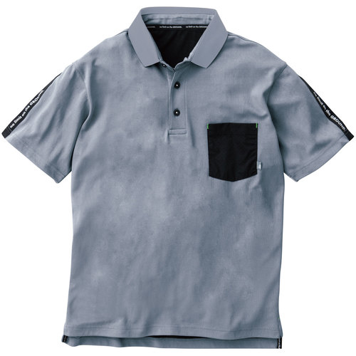 SOWA0135-51 半袖ポロシャツ 7/グレー
