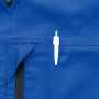 AZ-3337 半袖シャツ(男女兼用)［社名刺繍無料］ 胸ペン差し/ペン等が出し入れしやすい便利な装備。