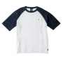 COCOS-G-947 5ポケット半袖Tシャツ 80/ネイビー×ホワイト