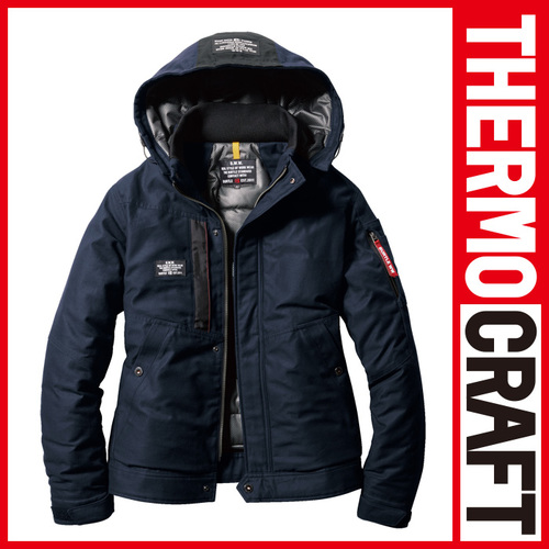 THERMO 防寒ジャケット（大型フード付）（ユニセックス）【冬のマストアイテム】