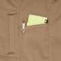 AZ-3301 長袖ブルゾン(男女兼用)［社名刺繍無料］ サイドポケット/左右にすぐに取り出したい物の収納に便利なポケットを装備。