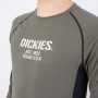 COCOS-D-2188 Dickies ウォームパワー サポート長袖【刺繍不可】 ・低めの丸首仕様<br>
・胸にブランドロゴ入り
