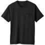 SOWA6645-53 半袖Tシャツ（胸ポケット付き） 4/ブラック