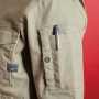 IZFRONTIER7280C 3Dストレッチワークジャケット［社名刺繍無料］ ・横から小物が入る　左袖ペンポケット
