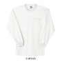SOWA50122 長袖Tシャツ（胸ポケット付き） 0/ホワイト