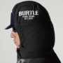 BURTLE_AC1151 エアークラフトタクティカルブルゾン(ユニセックス)【サイドファンモデル】【AIRCRAFT】［社名刺繍無料］ ・大型フードスピンドル付き（ボタン止め脱着仕様）<br>
・フードプリント