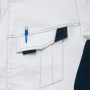 AZ-5130 長袖ブルゾン(男女兼用)［社名刺繍無料］ 胸ペン差し・・・ペンが出し入れしやすい便利な装備。