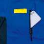 AZ-10613 半袖ポロシャツ（男女兼用） ペン指しポケット・・・便利なペン指しパッチポケット。