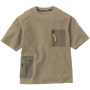 SOWA1305-53 半袖Tシャツ（胸ポケット付き） 3/ベージュ