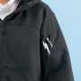 AZ-10316 原着ウォッシャブル軽防寒ジャケット（男女兼用） ・袖ペン差し<br>袖の取り出しやすい位置にあり、よく使うペン等を便利に収納