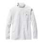 BURTLE655 モックネックロングTシャツ（ユニセックス） 29/ホワイト