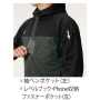BURTLE3230 ストレッチパーカ（ユニセックス） ・ 袖ペンポケット（左）<br>
・レベルブック・Phone収納<br>
・ファスナーポケット(左）
