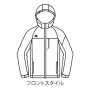 BURTLE3230 ストレッチパーカ（ユニセックス） フロントスタイル