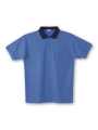 DESK24444 半袖ポロシャツ 005/ブルー