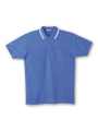 DESK24454 半袖ポロシャツ 005/ブルー