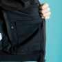IZFRONTIER3970 A.D.ストレッチバックワッフルワークジャケット［社名刺繍無料］ ・左脇内ポケット