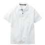 SOWA7325-51 半袖ポロシャツ（胸ポケット付き） 0/ホワイト