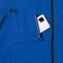 AZ-4135 長袖シャツ(男女兼用)［社名刺繍無料］ ファスナーポケット/ファスナー付の大型ポケットを装備、反射パイピングで安全性に配慮。