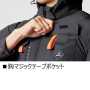 BURTLE_AC2036 AC半袖ブルゾン(ユニセックス)【ハイバックファンモデル】【AIRCRAFT】［社名刺繍無料］ 