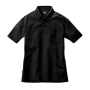 BURTLE717 半袖BDシャツ（ユニセックス）［社名刺繍無料］ 35/ブラック