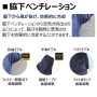 TEKKIN-EK2472 剛肩フードフルハーネス4ファン［社名刺繍無料］(柄物)【TEKKIN】 