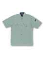 DESK47714 半袖シャツ［社名刺繍無料］ 104/スプレーグリーン