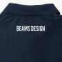 SOWA_B1815-50 ロングスリーブポロシャツ【BEAMS DESIGN】 バックネック：ホワイト刺繍<br>1/ネイビー