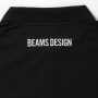 SOWA_B1815-50 ロングスリーブポロシャツ【BEAMS DESIGN】 バックネック：ホワイト刺繍<br>4/ブラック