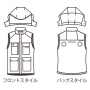 BURTLE_AC2034 ACベスト(ユニセックス)【ハイバックファンモデル】【AIRCRAFT】［社名刺繍無料］ 