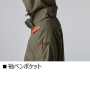 BURTLE_AC2066 AC半袖ブルゾン(ユニセックス)【サイドファンモデル】【AIRCRAFT】［社名刺繍無料］ 