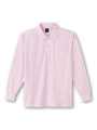 DESK85264 吸汗速乾長袖ポロシャツ 073/ピンク