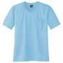 COCOS-A-667 冷感・吸汗速乾　半袖VネックＴシャツ 7/サックス