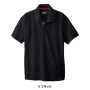 SOWA50557 半袖ポロシャツ（胸ポケット無） 4/ブラック