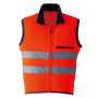 ASAHICHOE786 高視認ニットベスト　CLASS-1 60/蛍光オレンジ