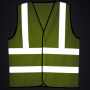 ASAHICHOE70020 高視認ニットベスト　CLASS-2 夜間着用時：フロント
14/蛍光イエロー