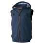 CUC900132 WZ遮熱チタンベスト（フード脱着式/ハイバック仕様）［社名刺繍無料］ 811/N・ネイビー