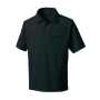 TAKA_TW-A352 半袖ポロ 9/ブラック