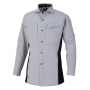 COCOS-AE-4058 エコ・ストレッチ 長袖シャツ［社名刺繍無料］ 3/シルバー