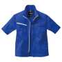 BURTLE6082 半袖ジャケット［社名刺繍無料］ 42/ロイヤルブルー