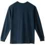 SOWA6055-62 長袖Tシャツ（胸ポケット無し） バックスタイル