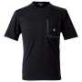 IZFRONTIER-CP009 接触冷感クルーネック胸ポケットTシャツ［刺繍不可］ 05/ブラック
