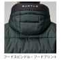BURTLE5034 防寒フーディベスト（ユニセックス）【冬のマストアイテム】 