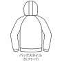 BURTLE4110 エアーテックジップフーディ（ユニセックス）【刺繍不可】 