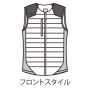 BURTLE3274 THERMOサーモベスト（ユニセックス）【冬のマストアイテム】 