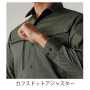 BURTLE6215_1 長袖シャツ(ユニセックス)［社名刺繍無料］ 