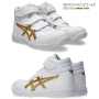 asics_CP312 アシックス  ウィンジョブ CP312 100.ホワイト×ピュアゴールド