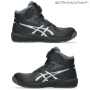 asics_CP314 アシックス  ウィンジョブ CP314 BOA 001.ブラック×ピュアシルバー