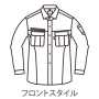 BURTLE6103_1 長袖シャツ［社名刺繍無料］ 