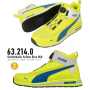 PUMA-SWITCHBACK_MID 安全靴　スイッチバック 63.214.0 イエロー